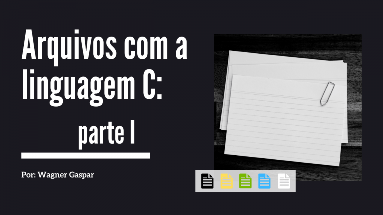 Leia mais sobre o artigo Arquivo texto com a linguagem de programação C